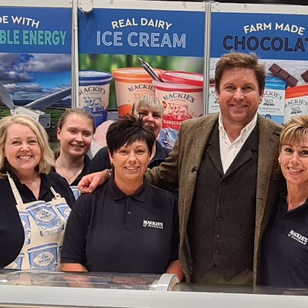 Thanks to the team who helped out at the Taste of Grampian - here they are meeting James Martin.
