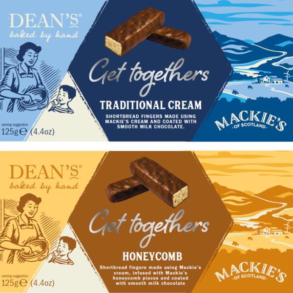 Our new product idea in collaboration with Dean's of Huntly - chocolate coated shortbread fingers using Mackie's chocolate.