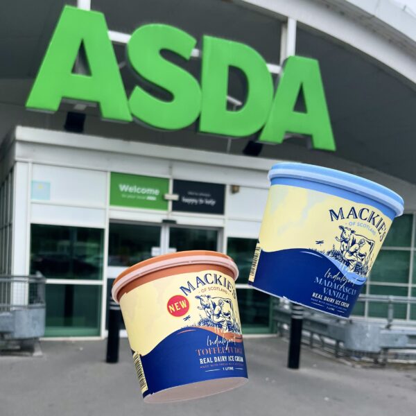 Toffee Fudge and Madagascan Vanilla now available in Scottish Asda stores