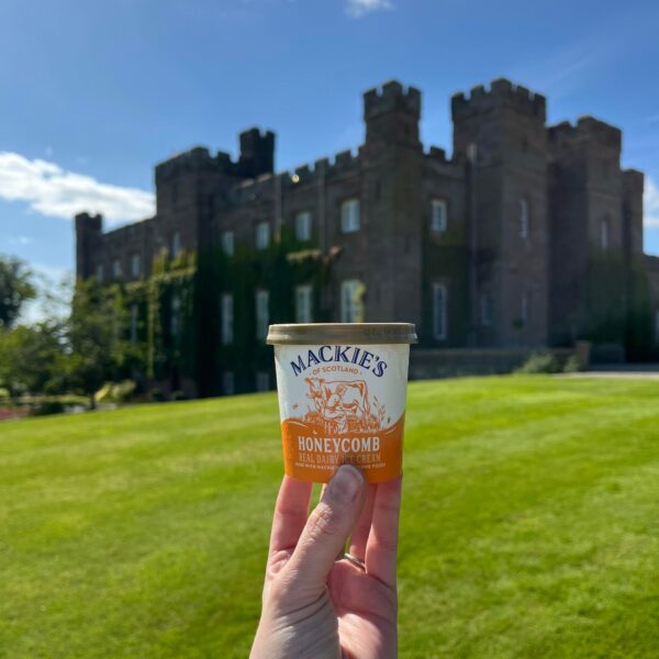 Mackie's at one of our foodservice customers, Scone Palace